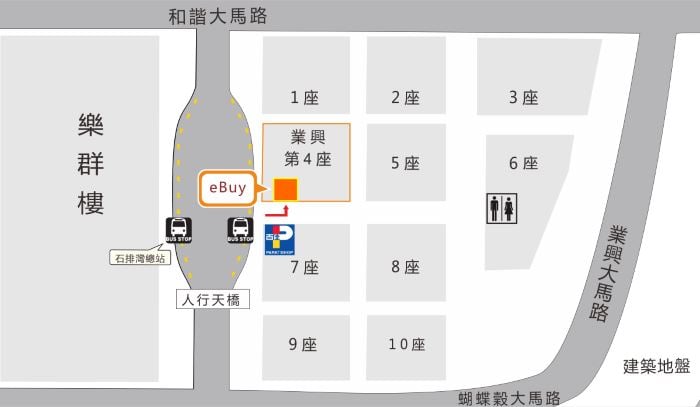石排灣（業興店）地圖